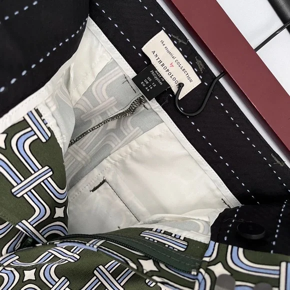 NWT Anthropologie Maeve Essential High-Rise Kick-Flare Pants size 12 - Picture 9 of 17